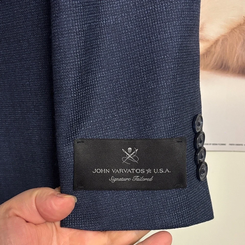 John Varvatos Midnight Blue Suit